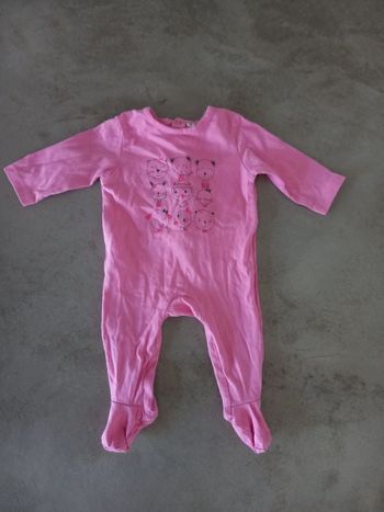 Pyjama léger fille 3 mois