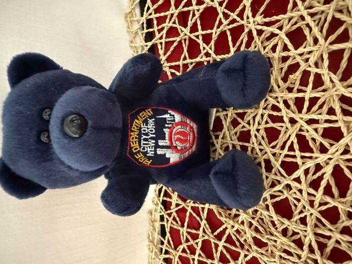 Vintage 2000 City Bears bleu marine New York