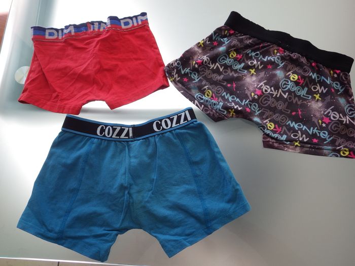 Lot de 3 caleçons 8/10ans Dim et autres - photo numéro 2