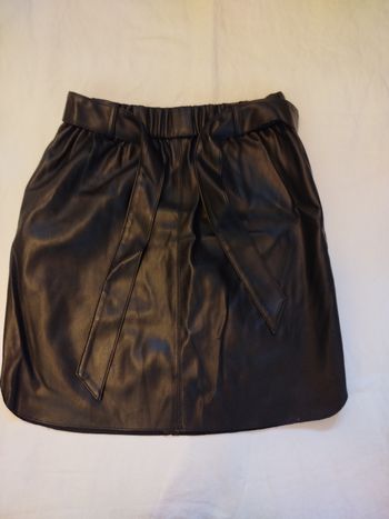 Jupe en cuir
