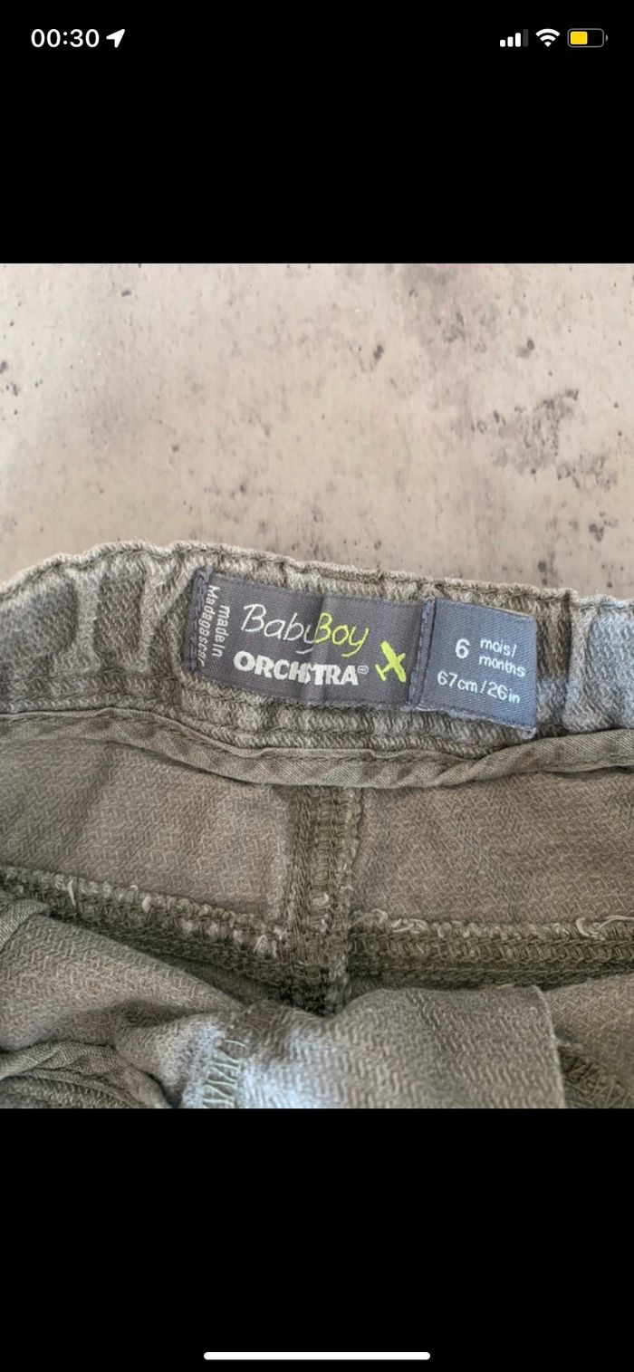 Lot pantalon et pantacourts de 3 à 9 mois - photo numéro 5
