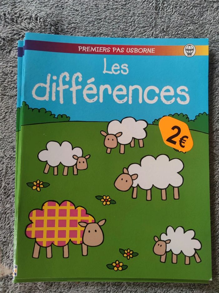 Livre d'activités/ les différences