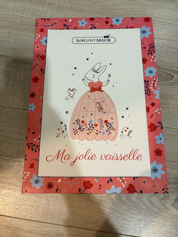 Kit vaisselle bébé et enfant sergent major fille - photo numéro 2
