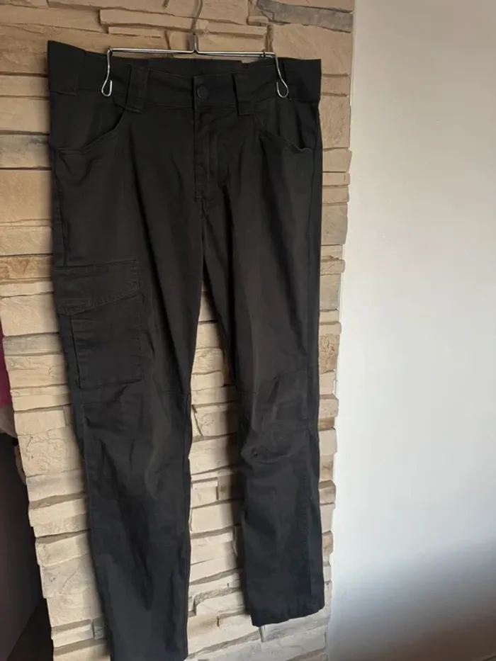 Pantalon décathlon gris multipoches