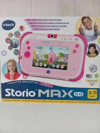 Tablette educatif vertch storio max  ecran5 "2.0 de 3 a 11 ans