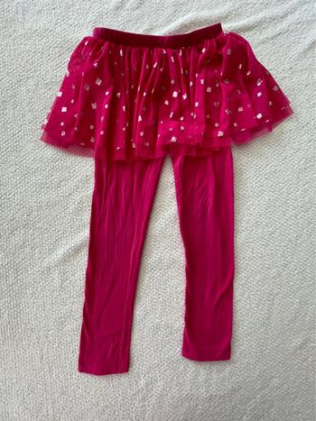 Legging rose avec jupe en tulle fille 110-116 cm (5-6 ans)
