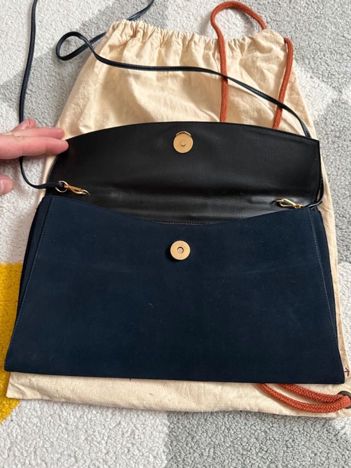 Pochette à bandoulière en cuir Séducta - photo numéro 4