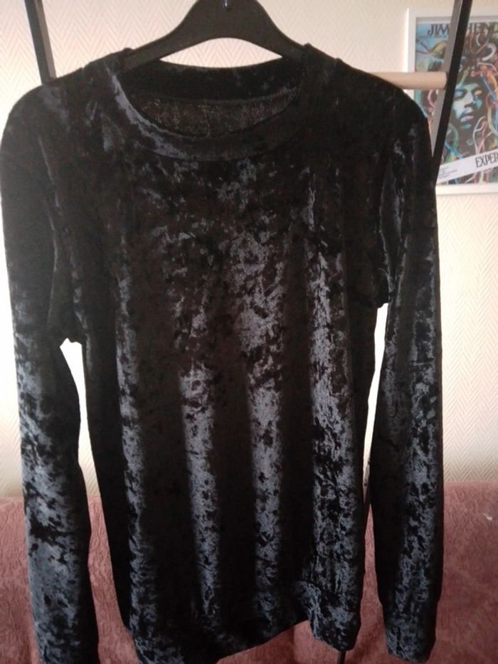 Haut panne de velours