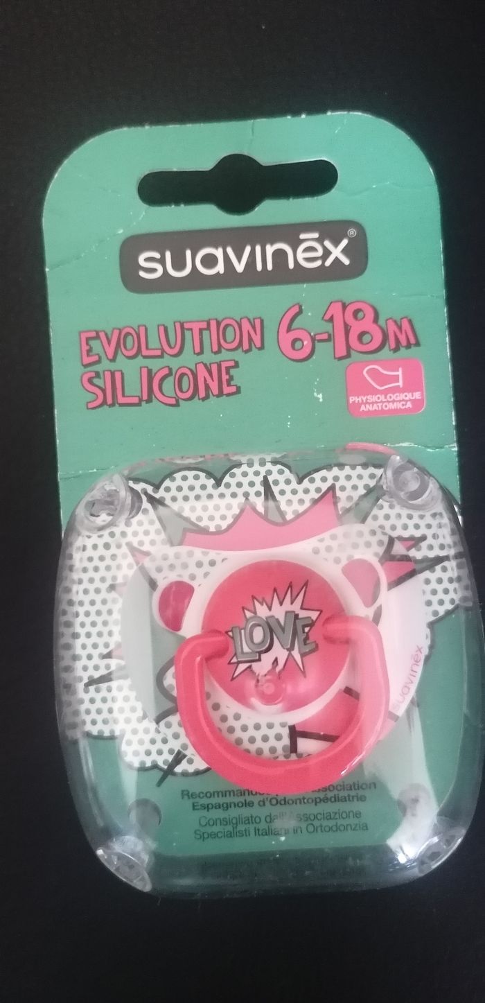 Tétine Suavinex rose