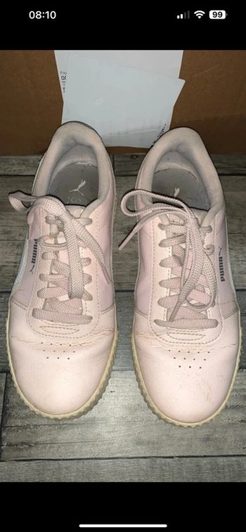 Baskets rose pale