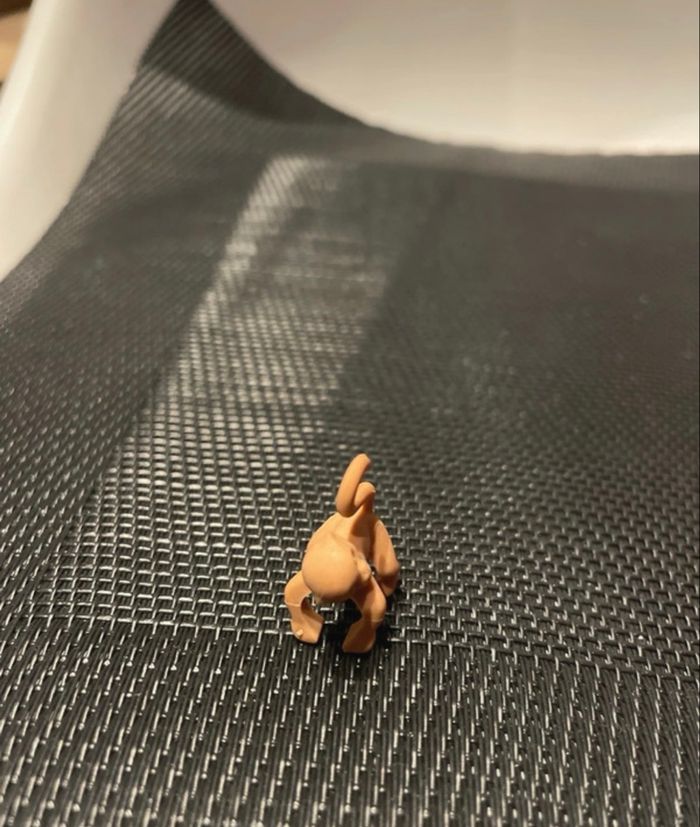 Playmobil figurine singe ouistiti marron clair macaques zoo arche de Noé animaux sauvages - photo numéro 2