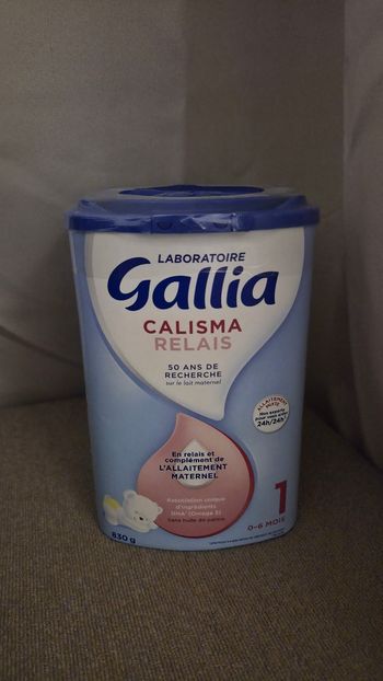 Lait infantile 1er age Gallia relais et complément du lait maternel 0-6mois