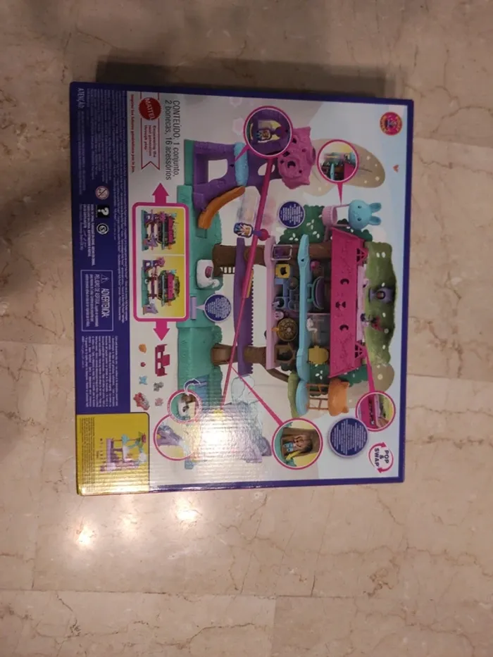 Polly pocket la maison dans les arbres neuve - photo numéro 4