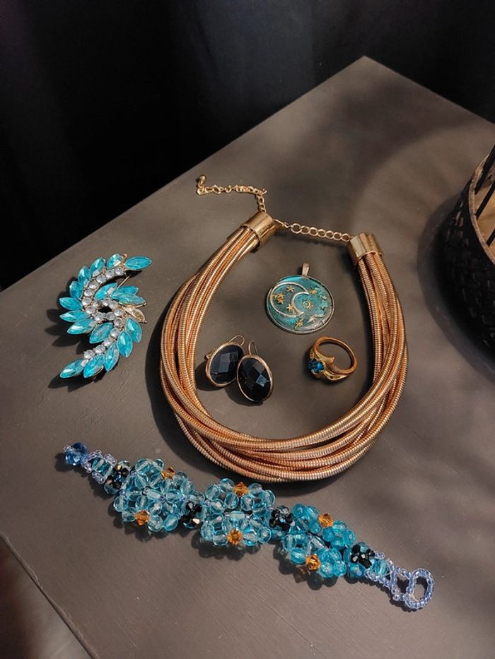Lot de bijoux vintage et moderne 🌿