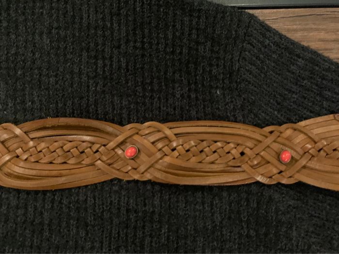 Ceinture cuir 85 marron Shop126 - photo numéro 2