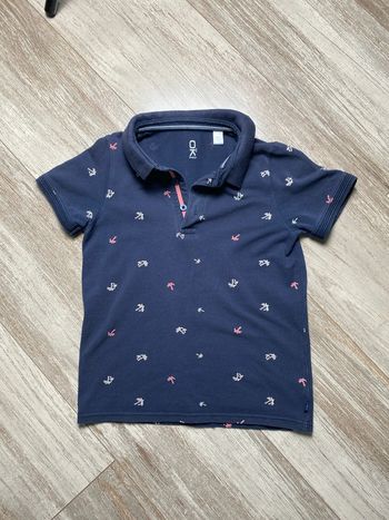 Polo okaidi 8 ans