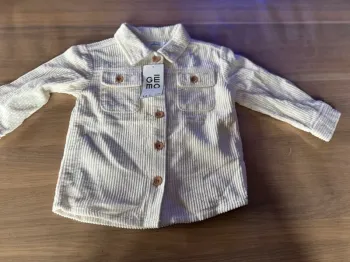 Chemise velours 2 ans