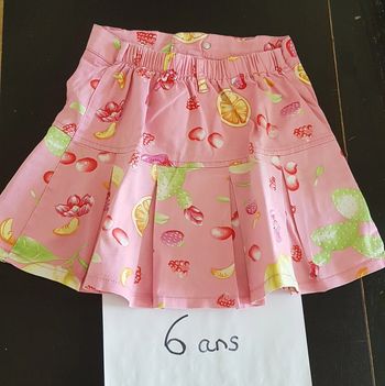 Jupe fruis 6 ans