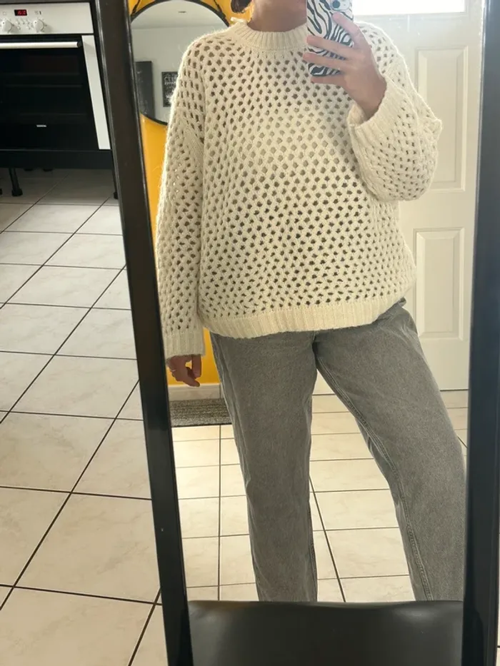 col rond; doux et leger