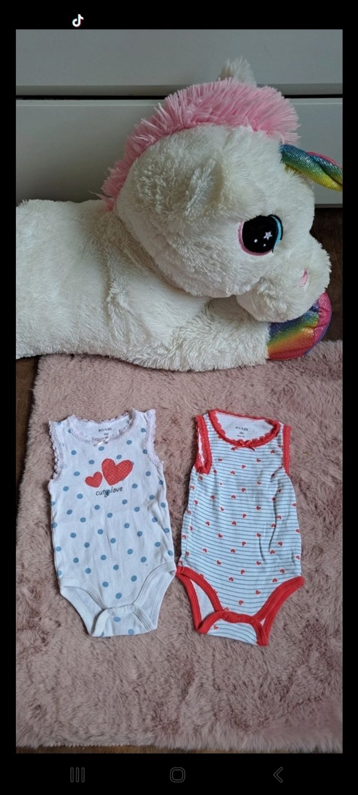 Lot de 5 body sans manche - photo numéro 2