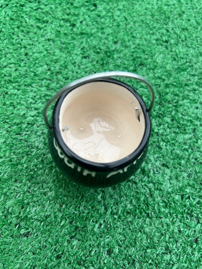 Mini marmite décorative « South Africa » en céramique - photo numéro 3