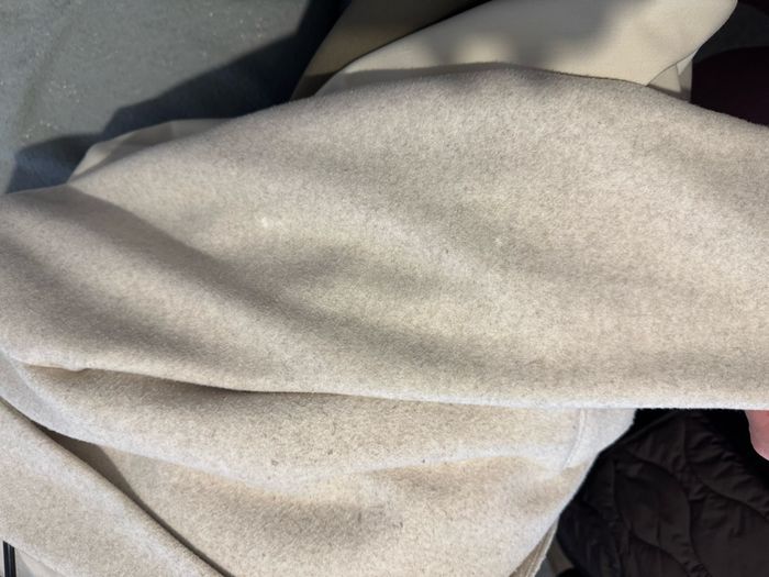 manteau crème Zara - photo numéro 5