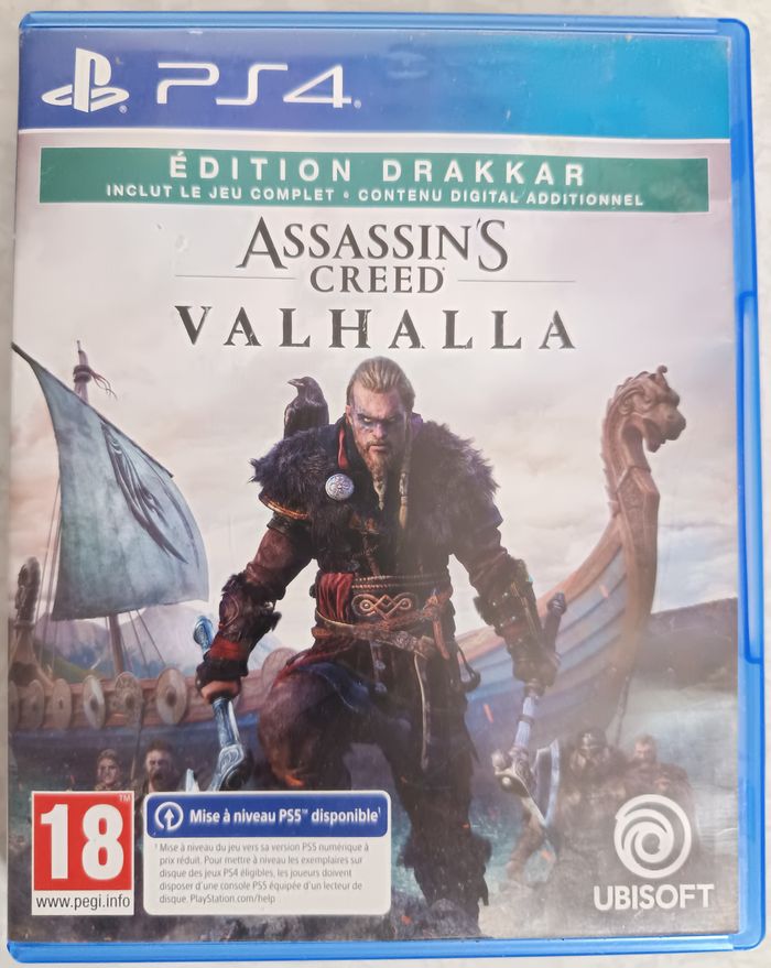 JEU ASSASSINS CREED VALHALLA EDITION DRAKKAR JEU CONSOLE UBISOFT CONSOLE PS4