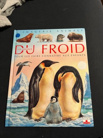 Livre pour enfants la grande imagerie fleurus les animaux du froid