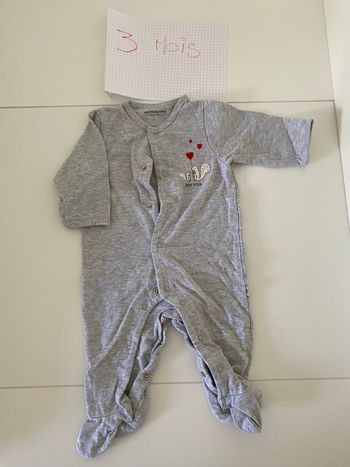 Lot 8 pyjamas 3 mois