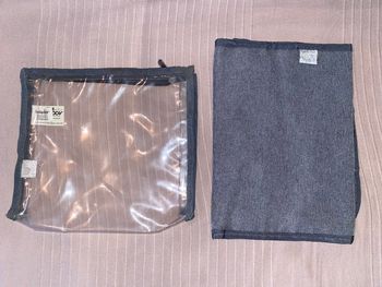 Tapis à langer nomade et pochette zip