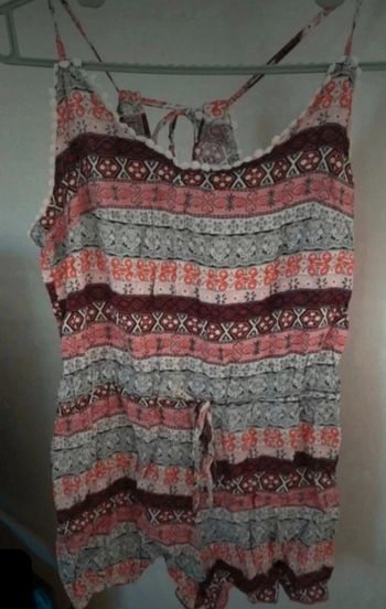 Combinaison short été  Lilie rose