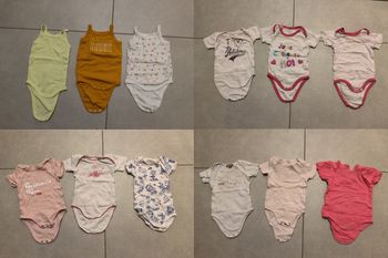 Vêtement 6 mois (t-shirt, pantalon, bodys, pyjamas, manteaux et maillon de bain)