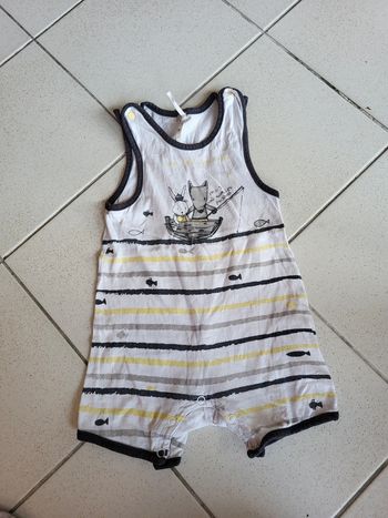 Combinaison short 2 ans
