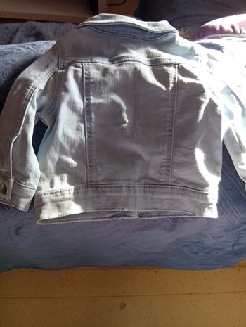 Veste en jean bébé fille 
