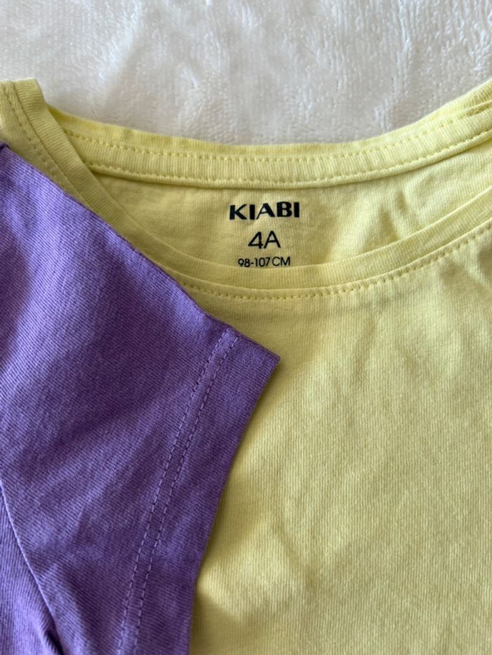 Lot de 3 t-shirts Kiabi 4 ans - photo numéro 3