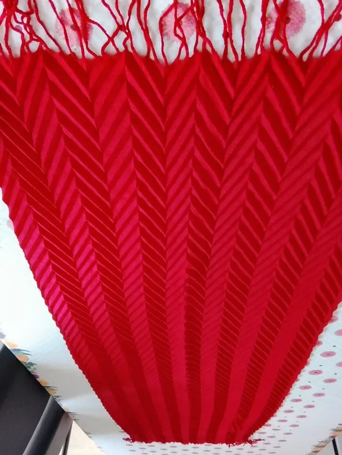 Echarpe rouge burton - photo numéro 4