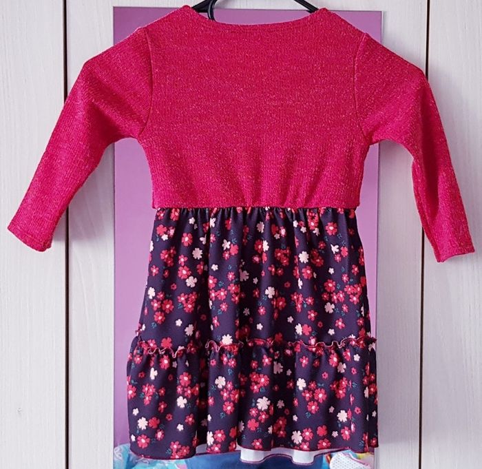 🌸 Robe fleurie effet 2 en 1 - P'tit Môme - 3 ans 🌸 - photo numéro 6