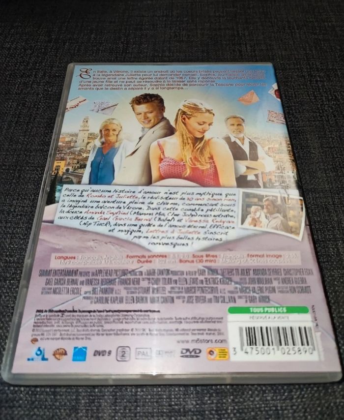 DVD " lettre à Juliette" - photo numéro 2