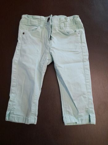 Pantacourt vert 3 ans 98 cm