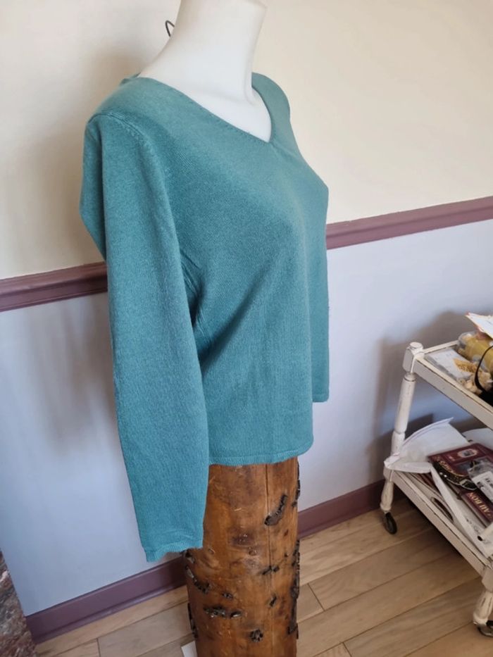 Pull col V taille L - photo numéro 4