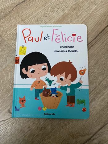 Livre Paul et felicie cherche monsieur doudou