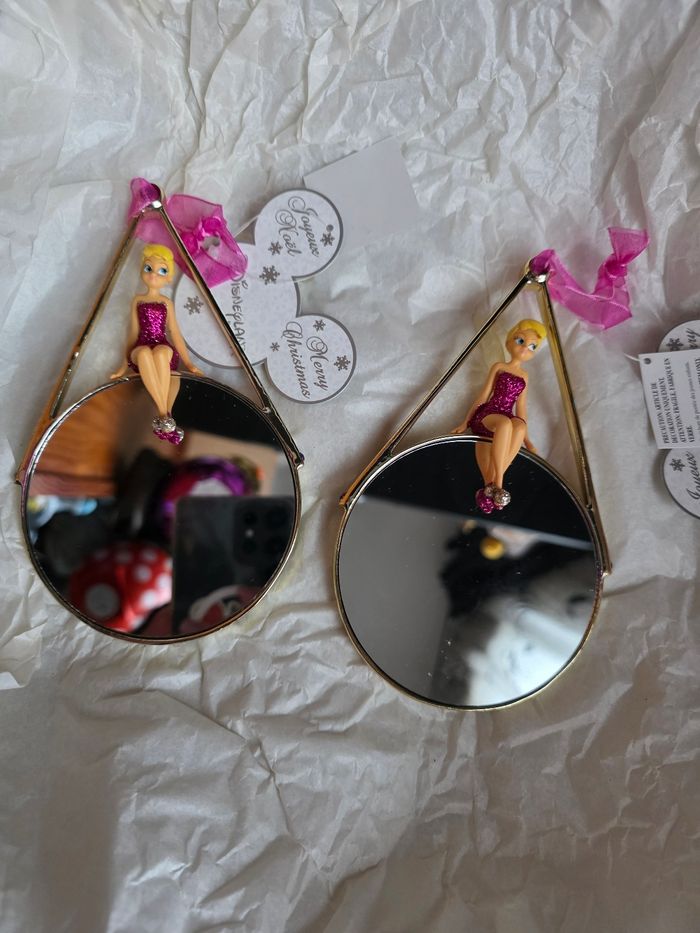 Décoration sapin de noel disney - ornement - boule de noel fee clochette disneyland paris