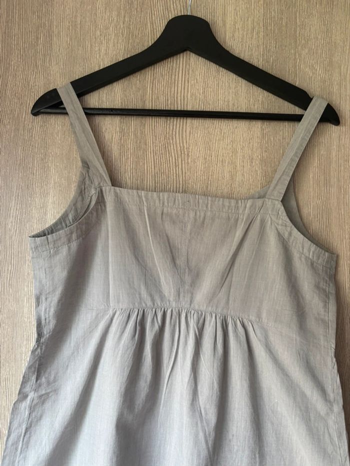 Top en coton gris - Y2K - New man - T40 - photo numéro 10