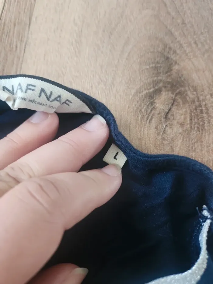 Tee shirt bi matiere - photo numéro 3