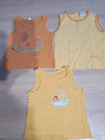 Lot débardeur 23 mois
