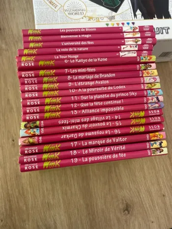 Livre de poche winx