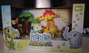 Dinosaures figurines bebe 18 mois+ neuf