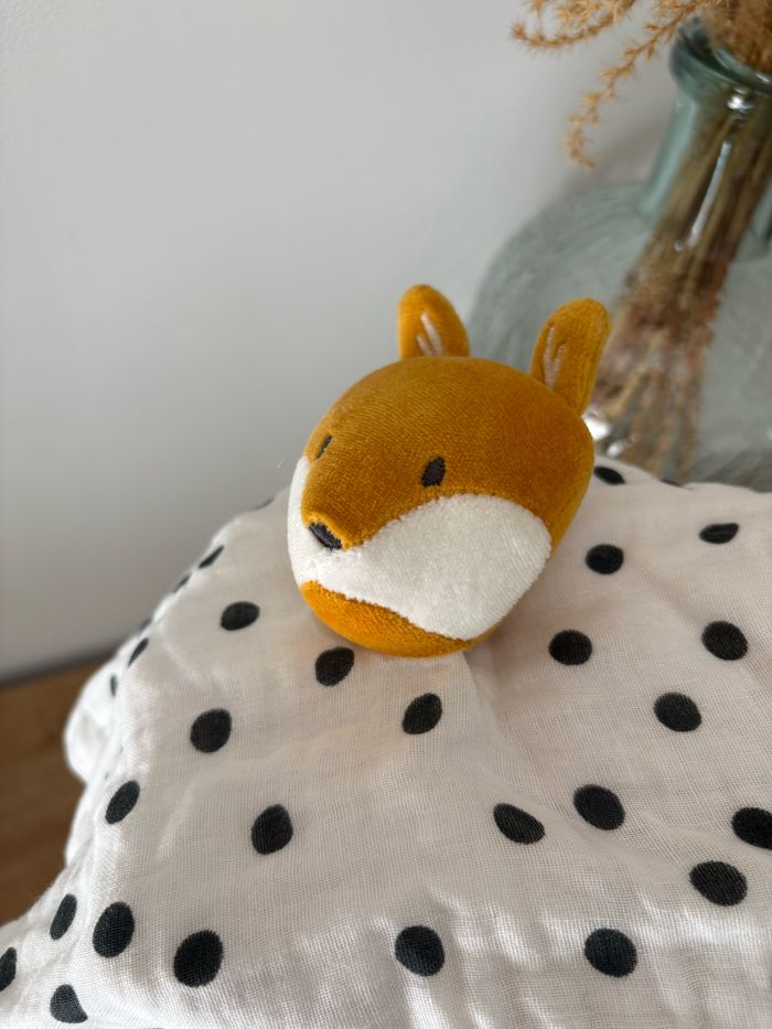 Doudou lange renard pois - photo numéro 5