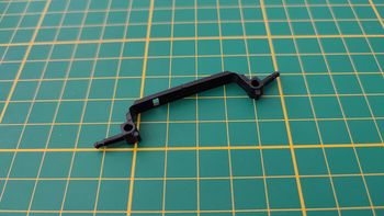 Axe roue avant pièce détachée miniature Porsche 959 1/24 Burago #B46