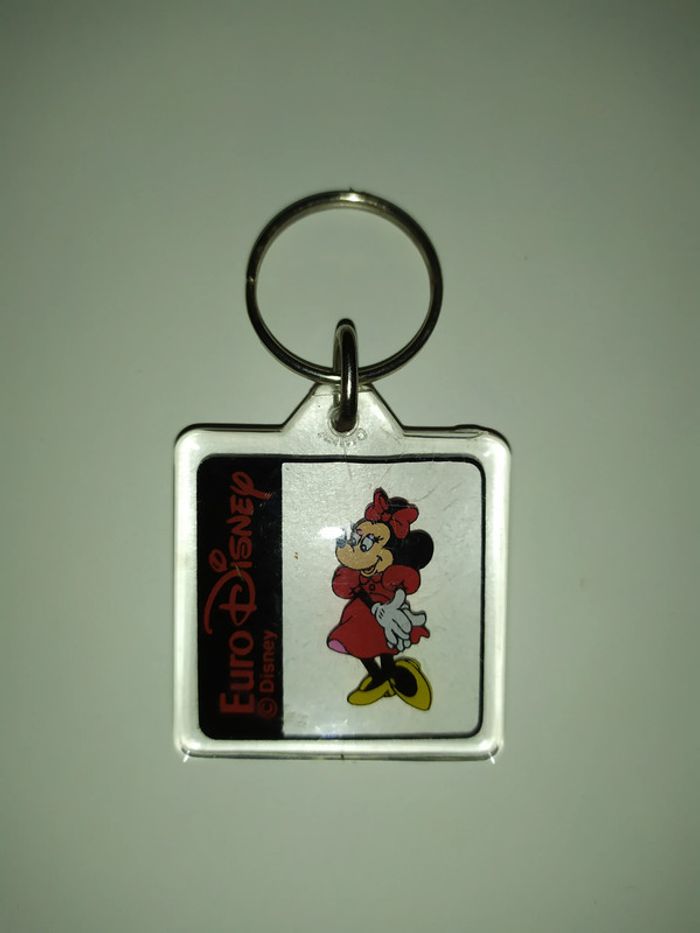 Porte-clés Eurodisney Disneyland Paris Minnie mouse vintage
